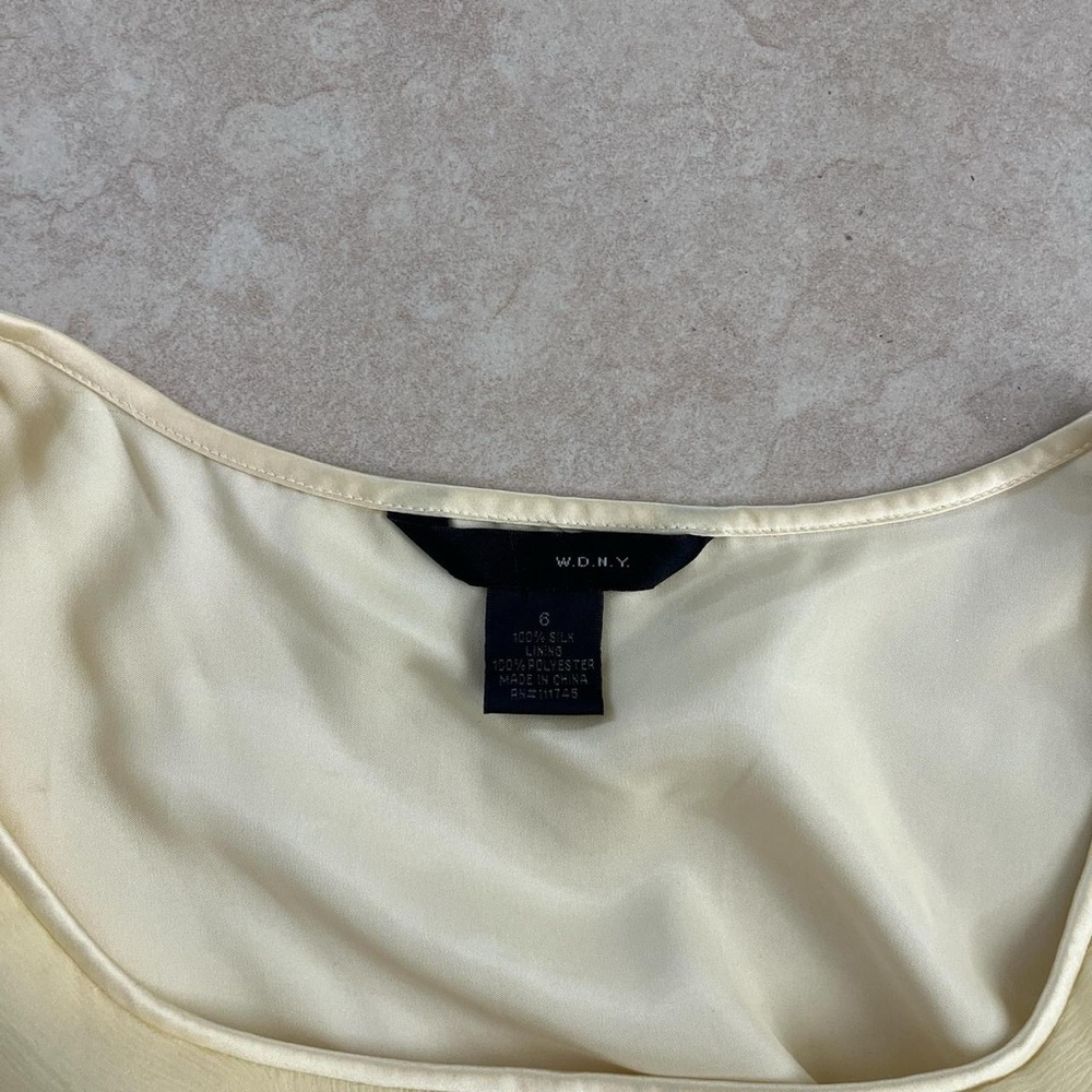 WD.NY Cream Dress
